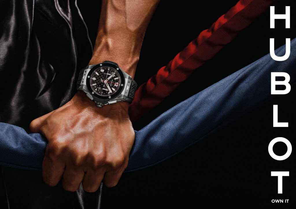 حملة هوبلو تكشف عن إصدارات Big Bang 20th Anniversary Red Magic و Big Bang Tourbillon Automatic Yellow Neon Saxem و Big Bang 20th Anniversary Titanium Ceramic