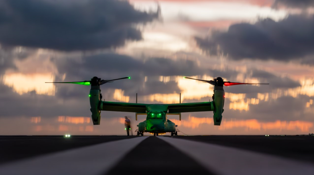 Bell V-22 Osprey تتألق في Godzilla vs Kong بتقنياتها المتطورة وتصميمها الفريد