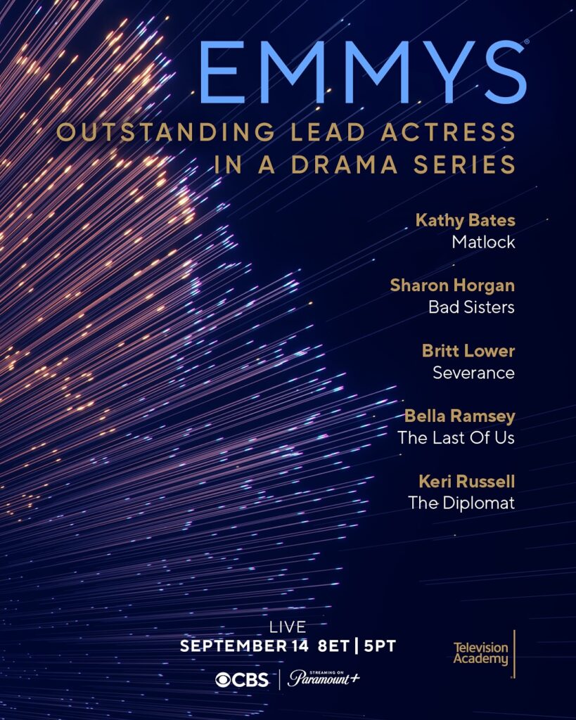 نجمات الدراما يُشعلن المنافسة على جائزة أفضل ممثلة في إيمي 2025 - مصدر الصورة: حساب جوائز إيمي على إنستغرام