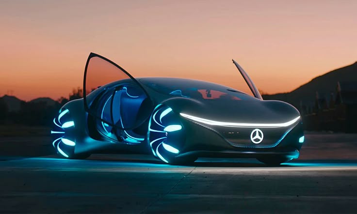 Mercedes-Benz VISION AVTR ، مفهوم مستدام يمزج بين الفخامة والتقنية الحيوية المستوحاة من Avatar - مصدر الصورة: Pinterest