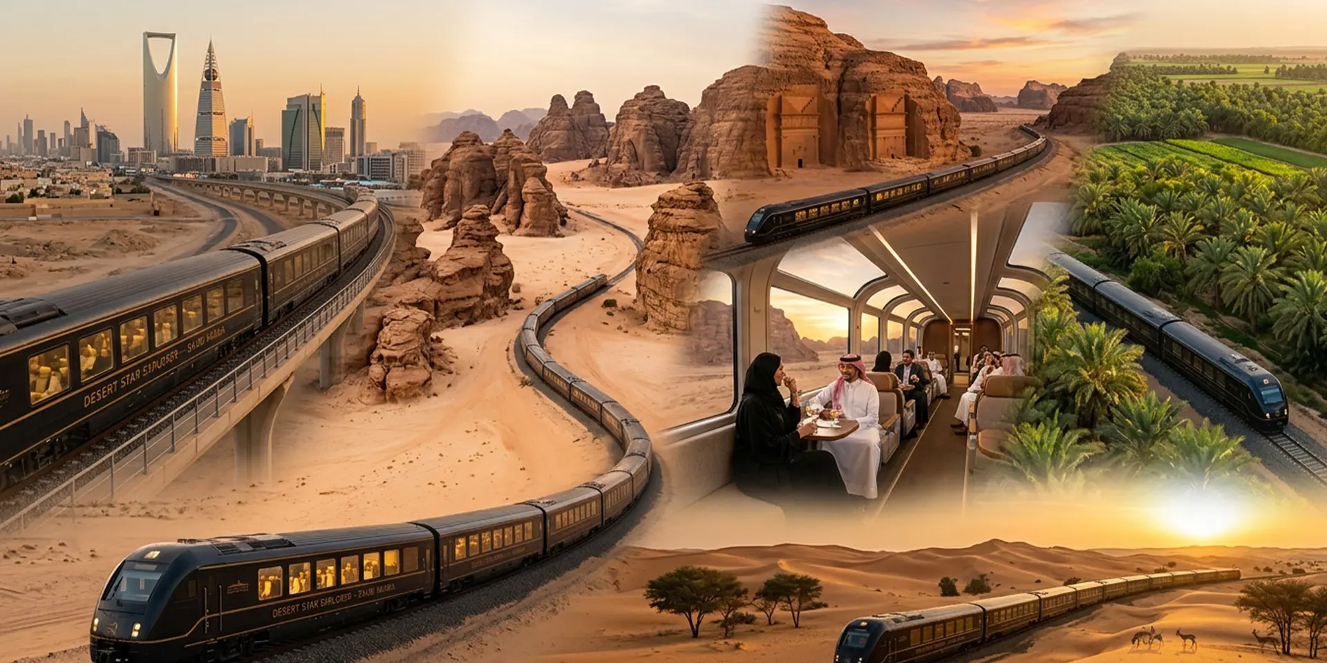 قطار حلم الصحراء
