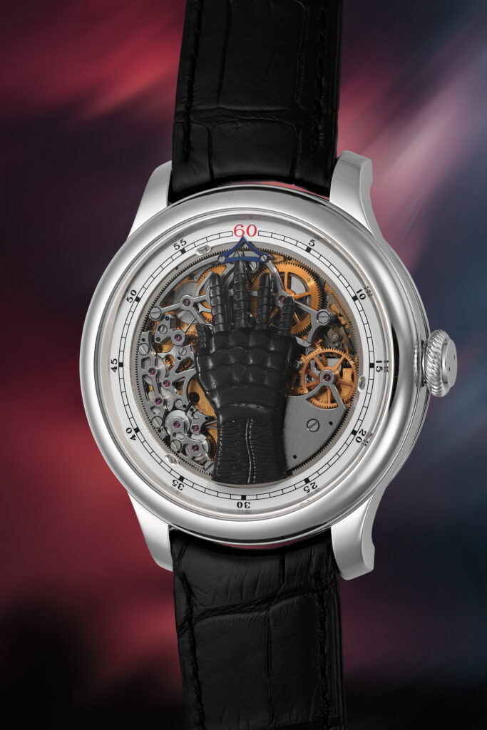 صورة الساعة F.P. Journe FFC Prototype الفريدة التي صُممت خصيصاً لفرانسيس فورد كوبولا بتعاون استثنائي مع فرانسوا بول جورن
