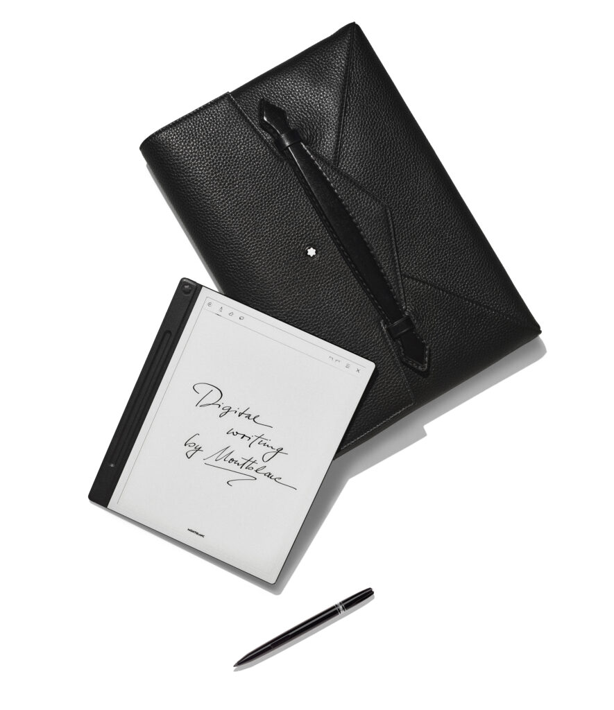 القلم الرقمي Montblanc Digital Pen مستوحى من تصميم Meisterstück الأيقوني