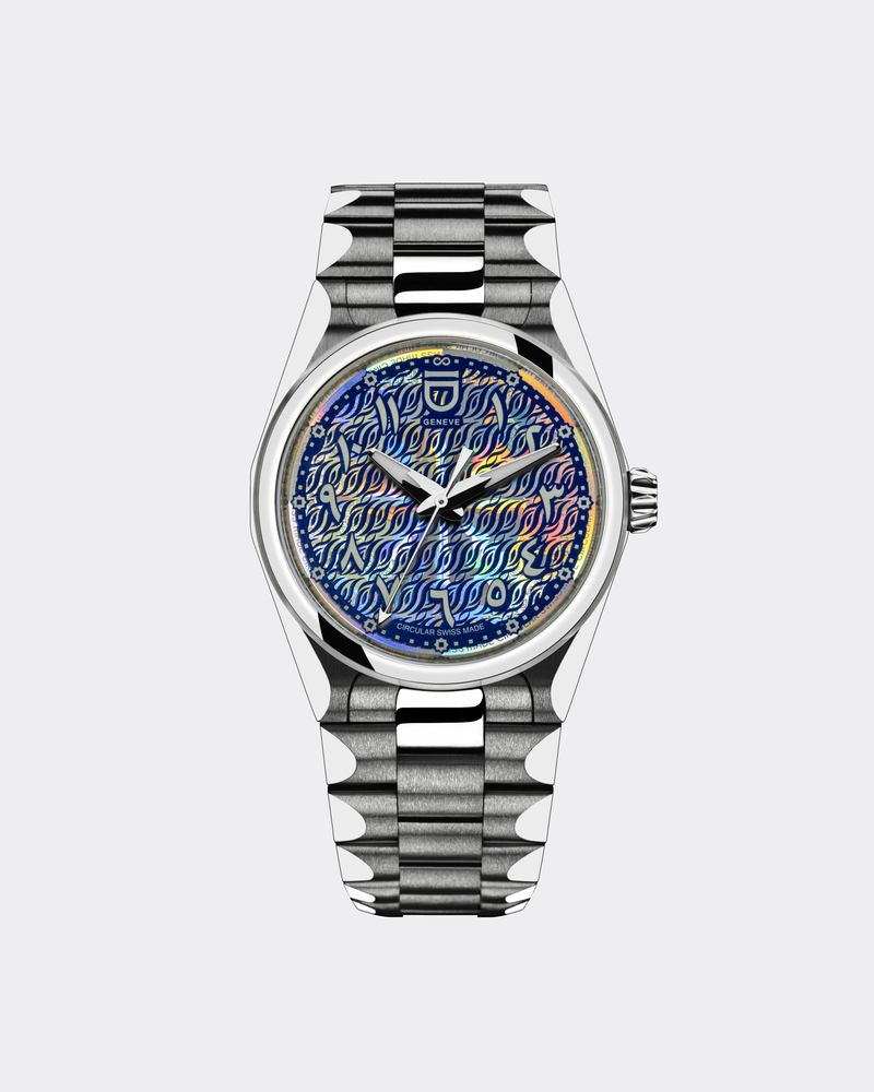 كل قطعة من MorphoDune تُجمع يدويًا في جنيف على يد صنّاع ساعات خبراء، احتفاءً بالحرفية والابتكار