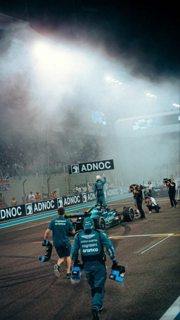 السباق الأخير لفيتيل في مسيرته 