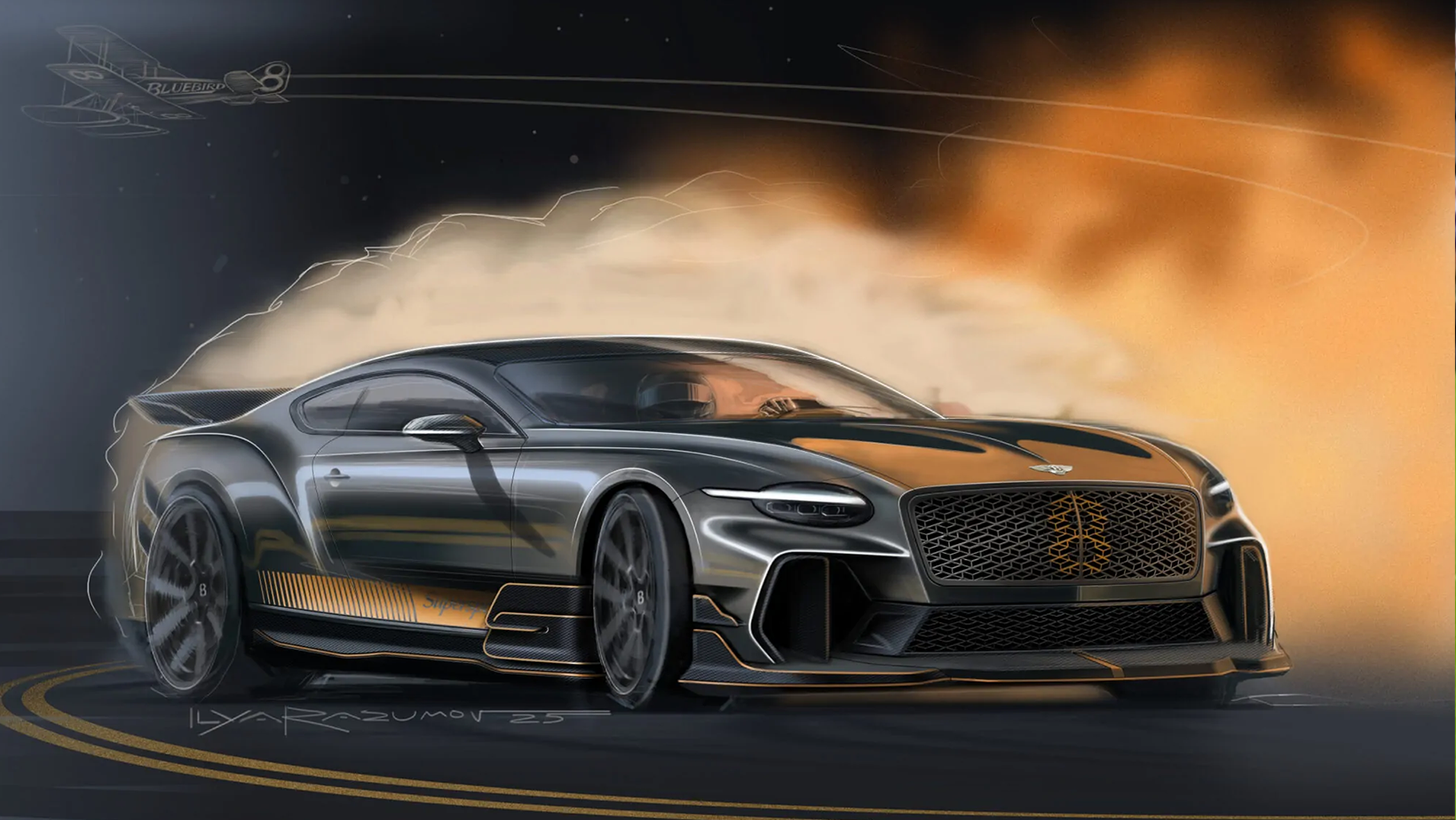 بنتلي Supersports الجديدة: أخف وأقوى Continental GT مخصّصة للسائق