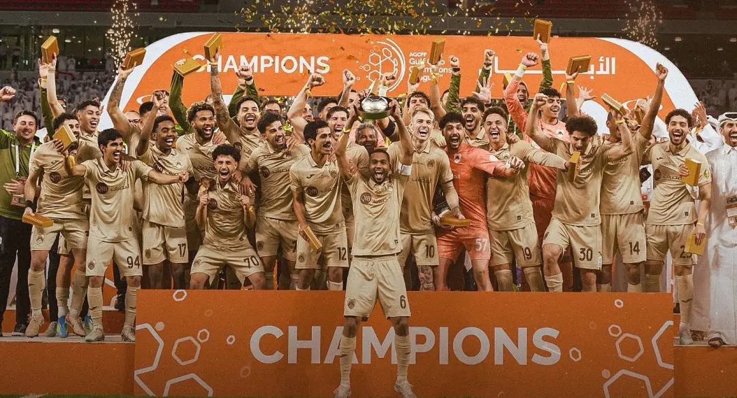 الريان القطري يتوج بطلاً لدوري أبطال الخليج للمرة الأولى في تاريخه