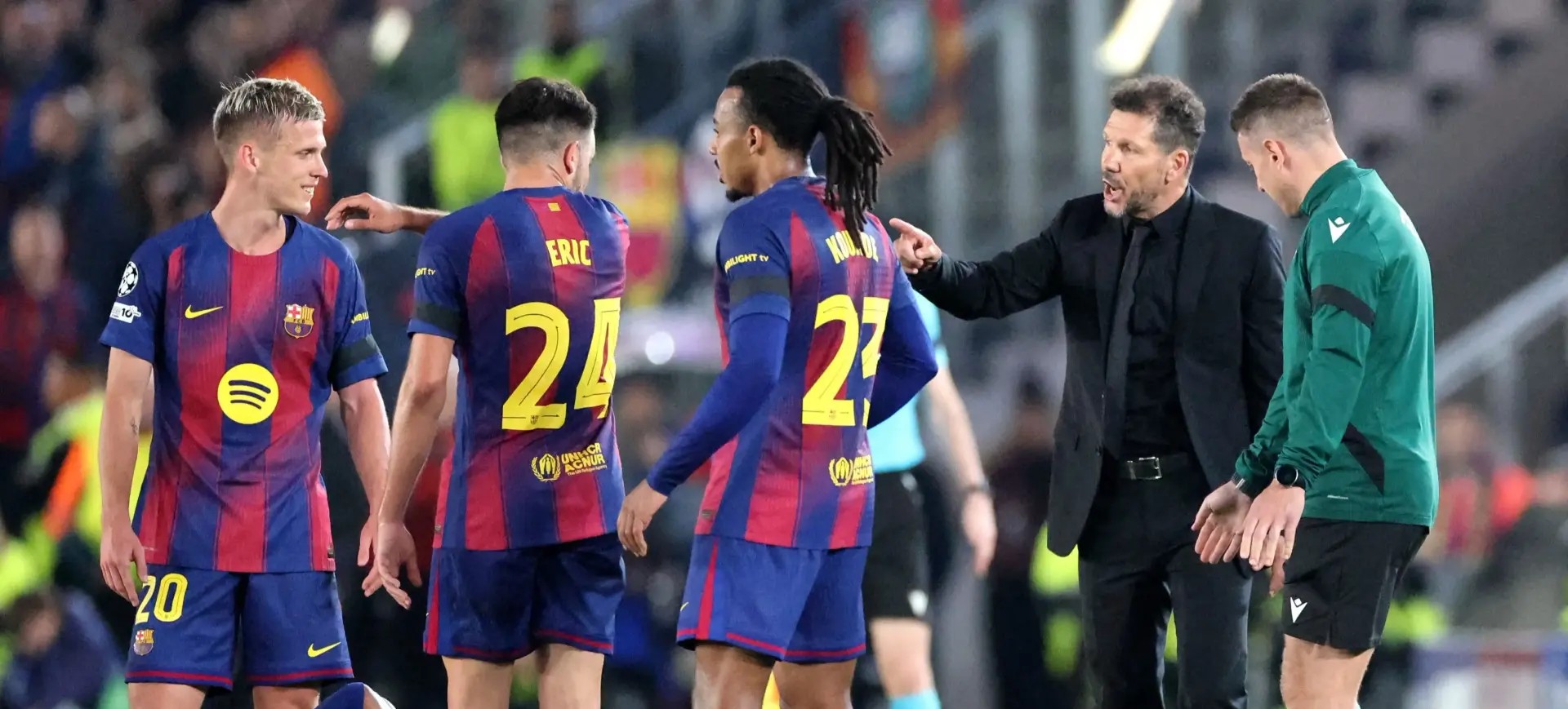 برشلونة يشتكي تحكيميًا بعد خسارته في دوري أبطال أوروبا