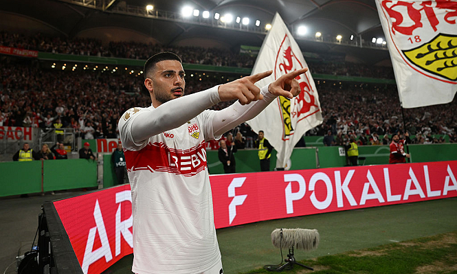 هدف قاتل يقود شتوتغارت لمواجهة بايرن ميونيخ في نهائي كأس ألمانيا