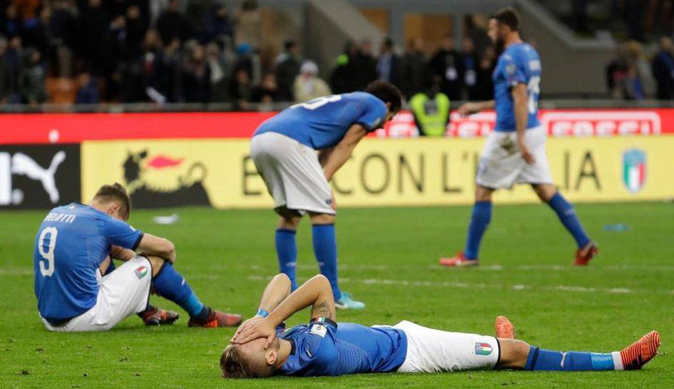 سقوط الأزوري: غياب ثالث يهز عرش إيطاليا الكروي