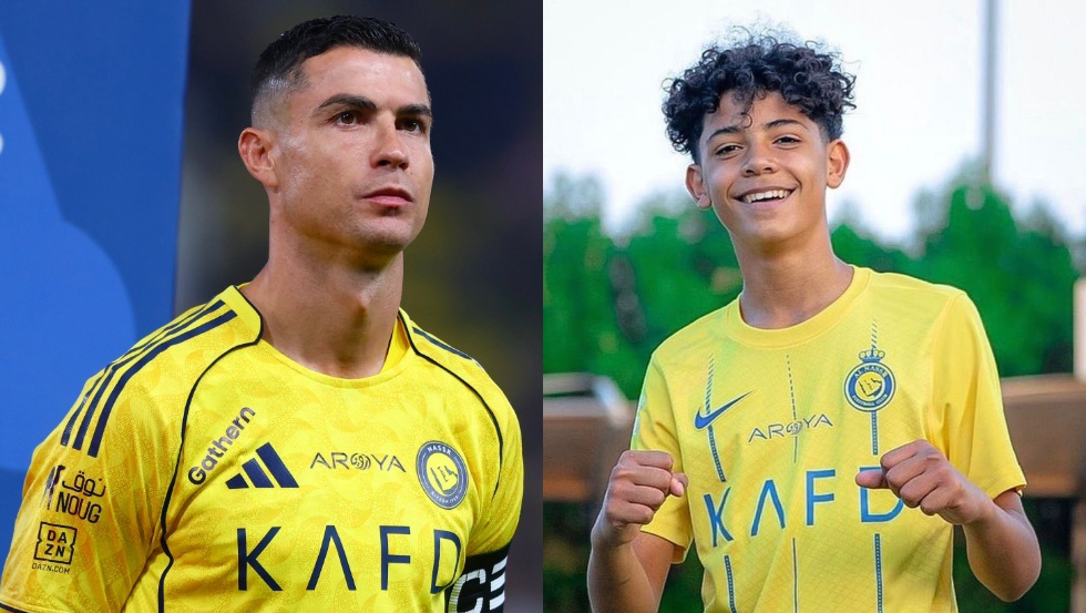 كريستيانو جونيورعلى أعتاب تشكيل ثنائي هجومي تاريخي مع والده الدون