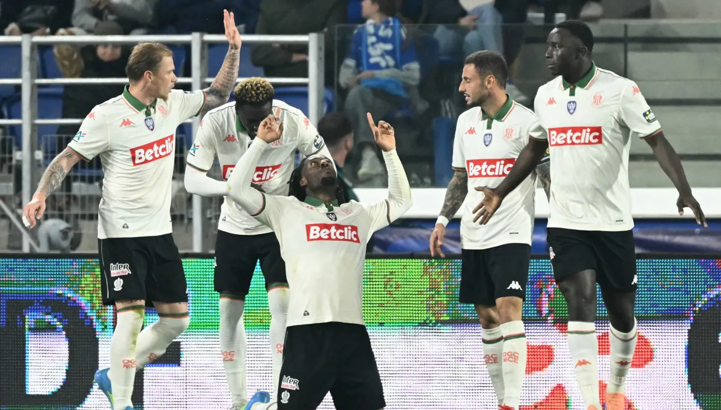 نيس يقتنص بطاقة نهائي كأس فرنسا ويلاقي لنس في مواجهة تاريخية