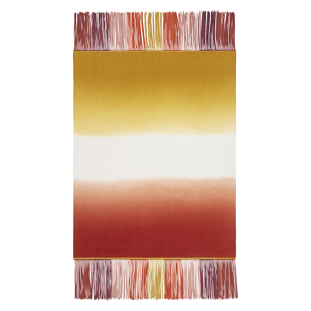 غطاء غروب الشمس: دفء كشميري يلتقط تدرجات الضوء عند الغروب