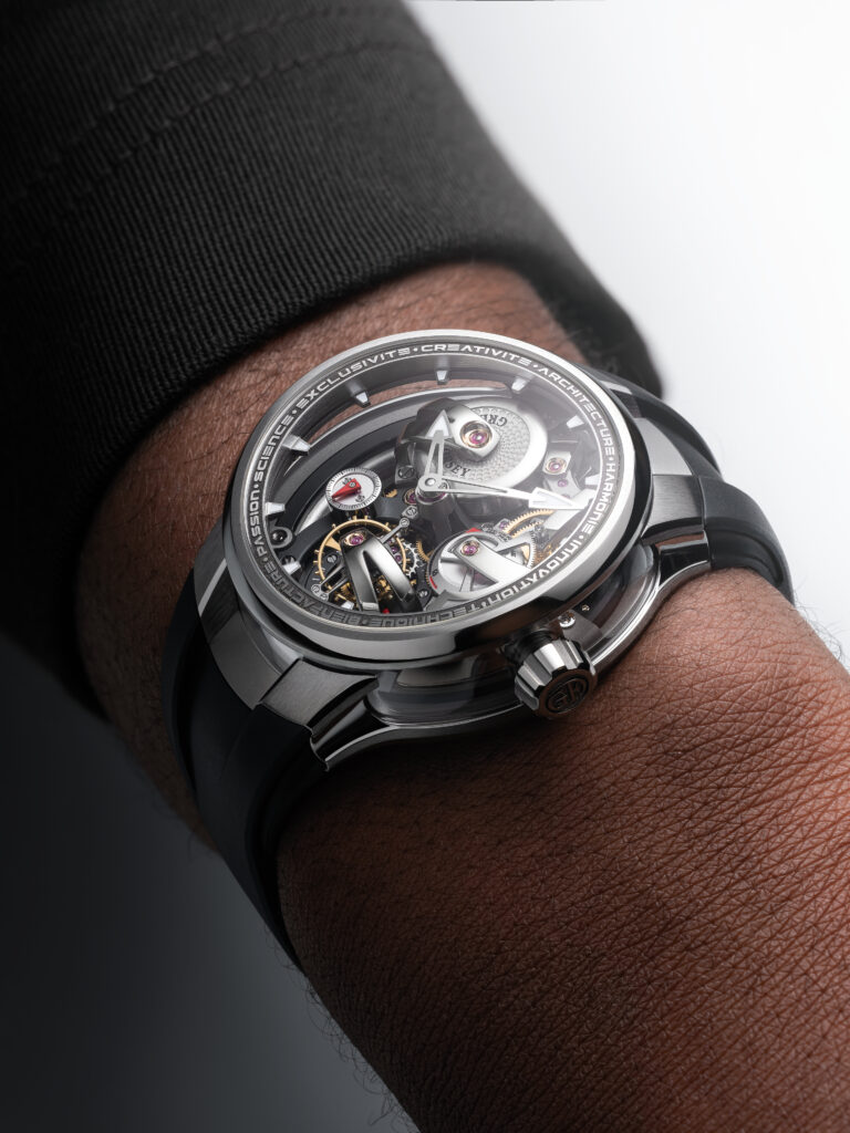 تجسيد الهندسة المعمارية الزمنية: الحركة المكشوفة لساعة Tourbillon 24 Secondes Architecture التي تحوّل الهيكل إلى فن بصري