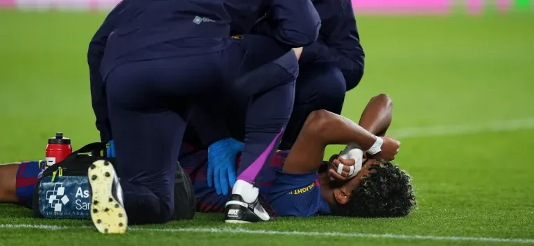 لامين يامال يطمئن الجماهير بعد إصابته: جاهز لكأس العالم 2026