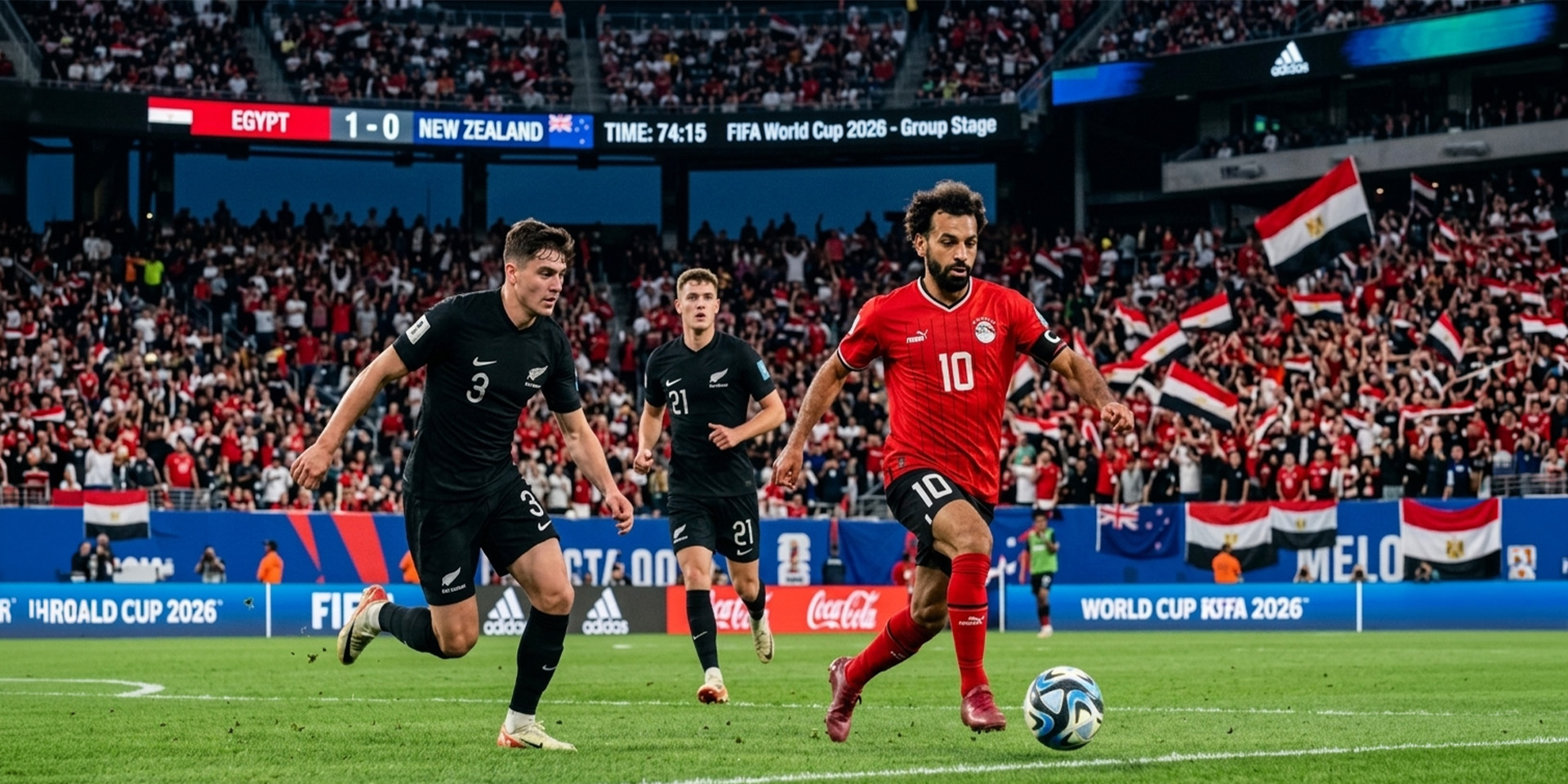 مباراة مصر ونيوزيلندا فرصة الفراعنة لتحقيق أول فوز في كأس العالم 2026