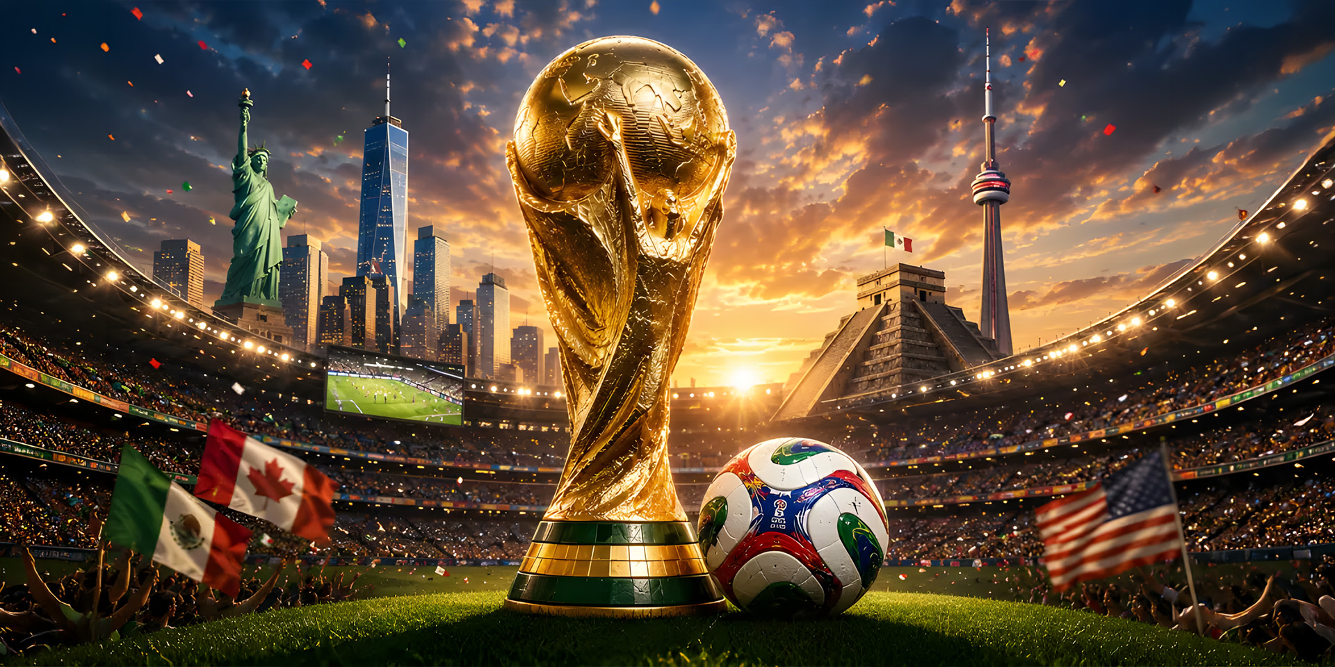 القنوات الناقلة لكأس العالم 2026 ودليل مشاهدة جميع المباريات مجانا وبالاشتراك