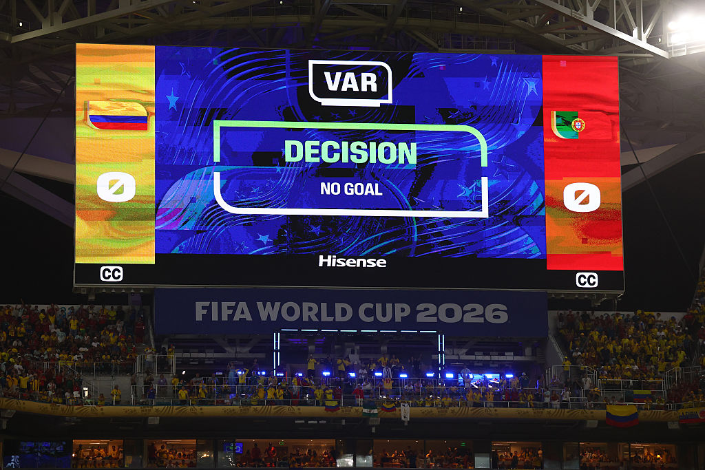 الـVAR يلغي هدفًا قاتلًا لكولومبيا وجدل جديد في مونديال 2026 – مصدر الصورة: Getty