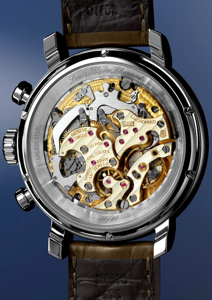 L.U.C 1963 Heritage Chronograph... حركة ميكانيكية تجمع بين الكرونوغراف التقليدي والابتكار