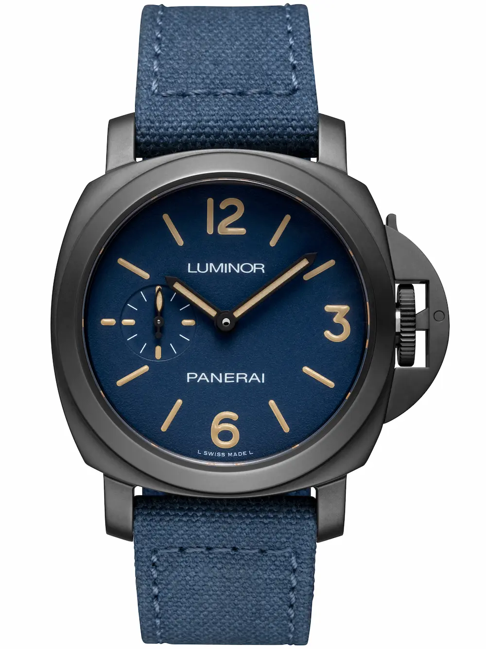 PAM01714 بإطلالة داكنة وتباين عصري باللون الأزرق