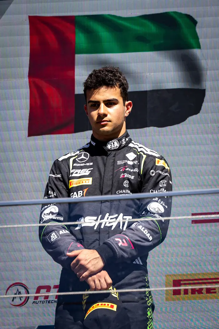 راشد الظاهري ينضم إلى فريق Van Amersfoort Racing لخوض تحديات الفورمولا 3، في خطوة جديدة نحو تحقيق حلم الوصول إلى الفورمولا 1